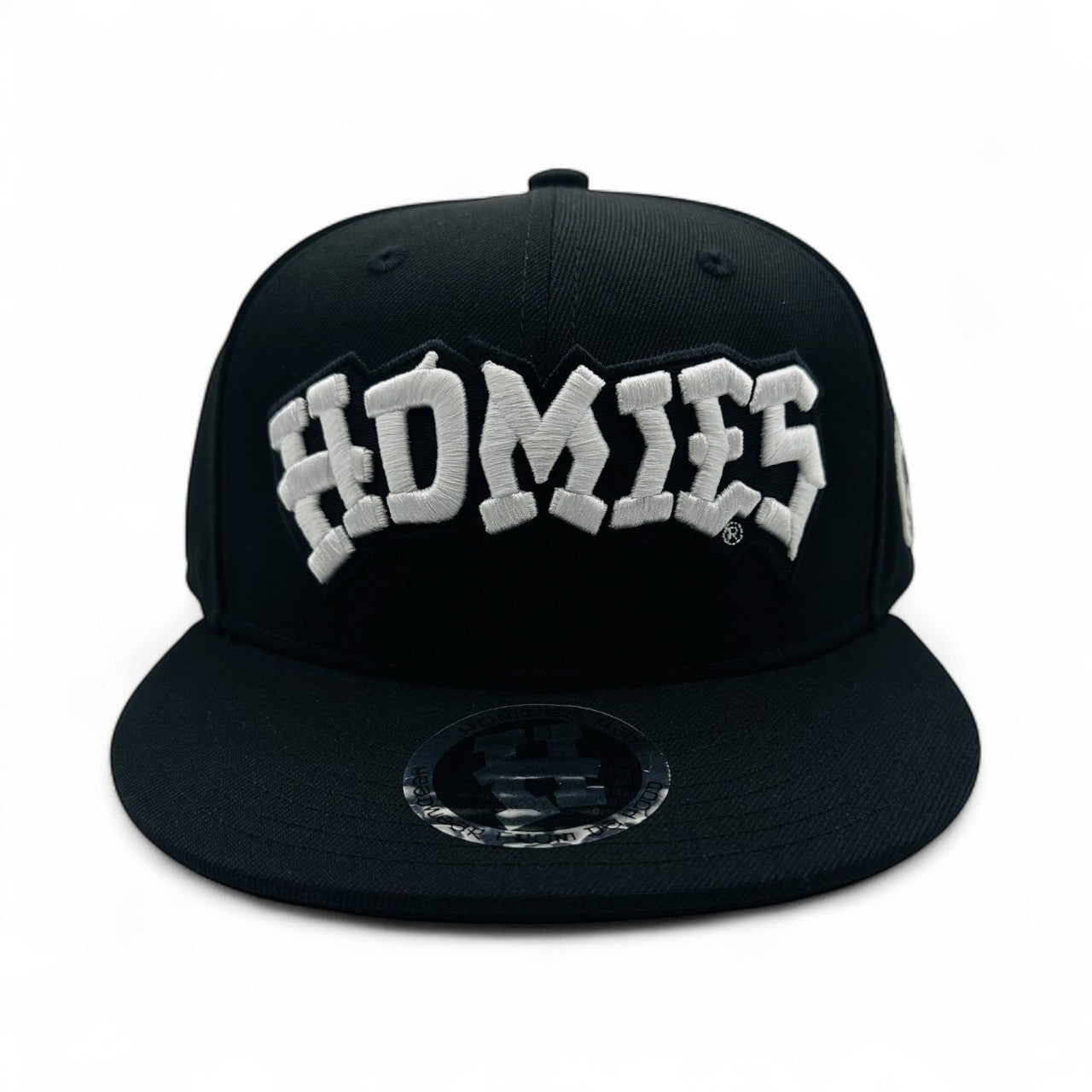 HOMIES™ - SNAPBACK HAT W/B Logo on Black – DGA Tees