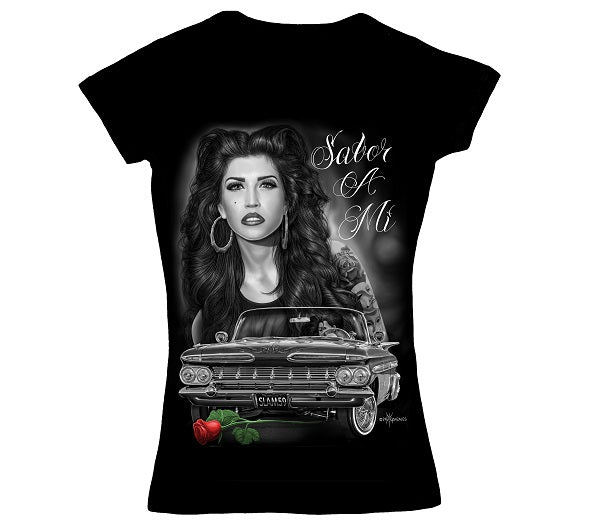 Sabor A Mi Escote en V para Mujer