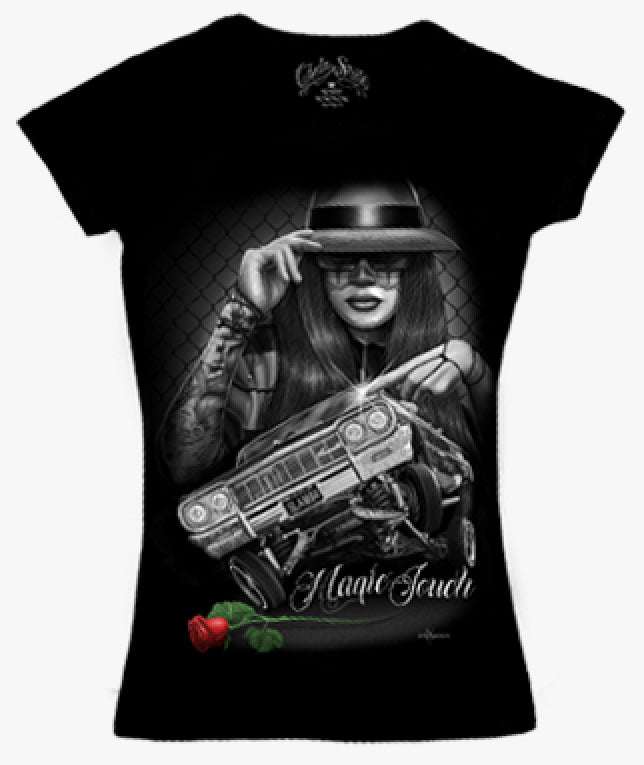 SLAM - MAGIC TOUCH Camiseta de cuello en V para mujer