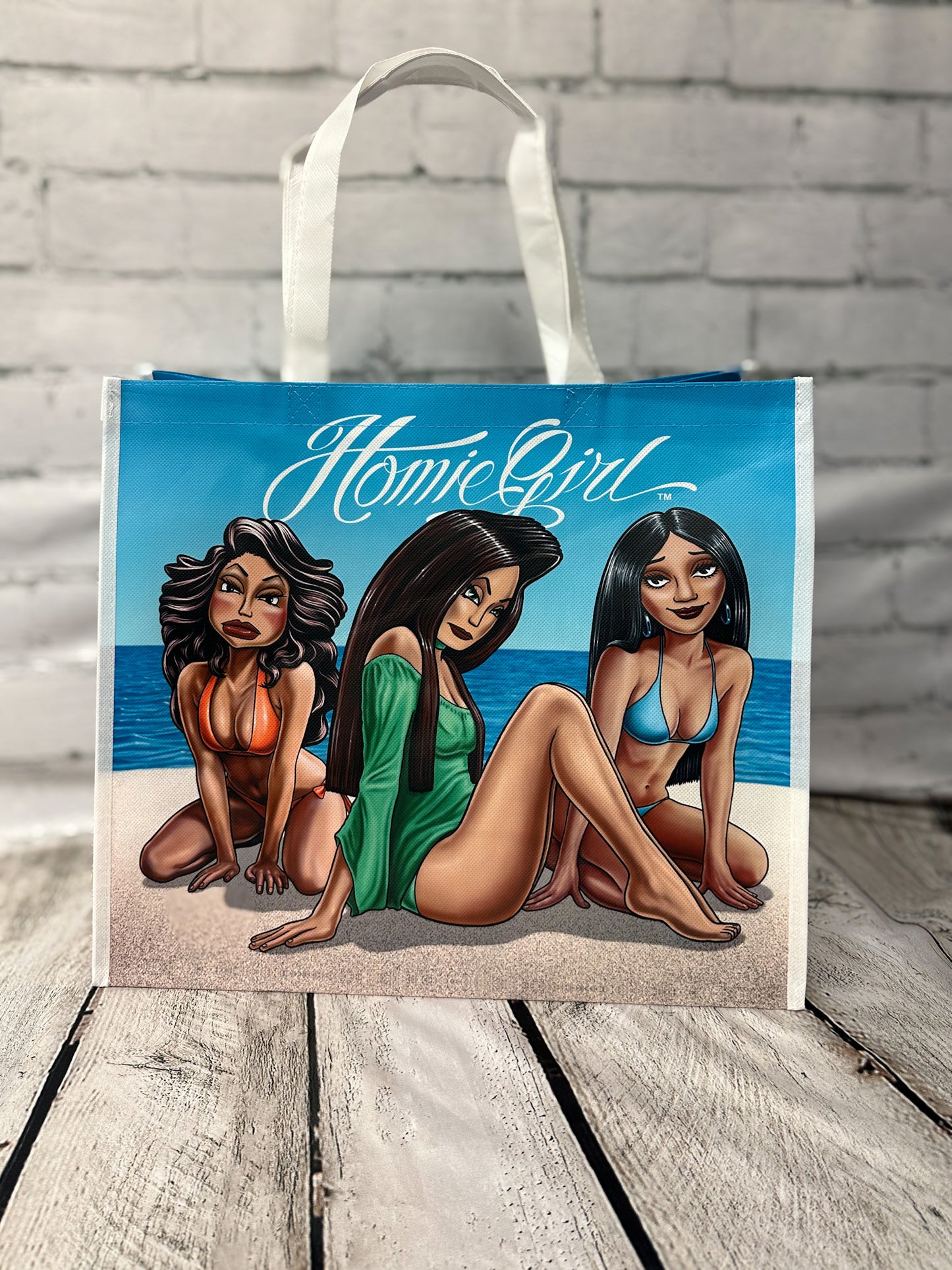HOMIEGIRLS- SWIMSUIT Tote Bag