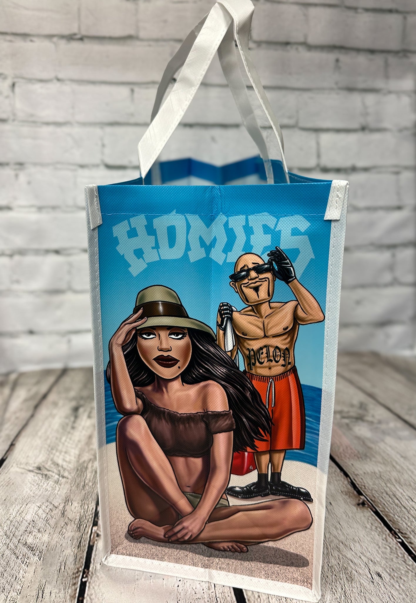 HOMIEGIRLS- SWIMSUIT Tote Bag
