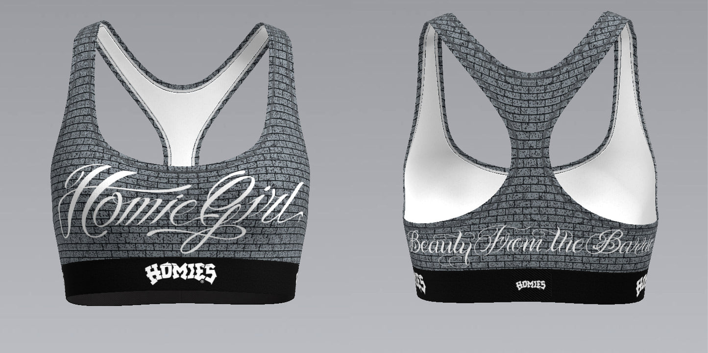 HG™- Women's Sports Bra -HOMIEGIRLS WALL