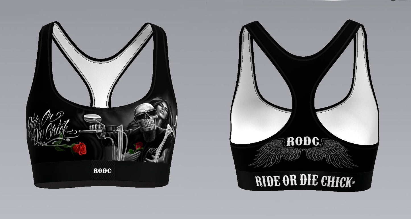 DGA™- Women's Sports Bra -RIDE OR DIE CHICK