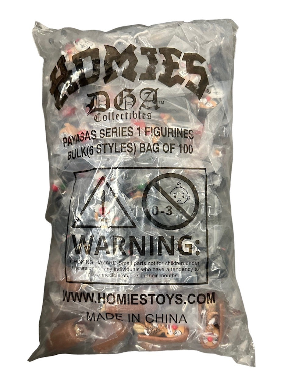 HOMIES™ PAYASAS - BOLSA DE POLIETILENO DE 100 (FIGURAS DE 2")