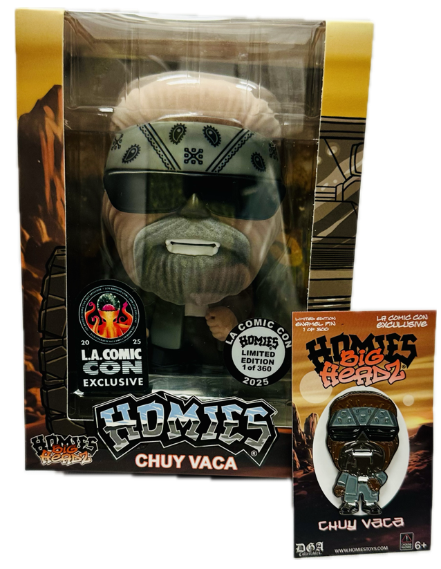 HOMIES™ - HOMIE Chuy Vaca BIG HEADZ LA COMIC CON 2025 Excl. Fig. Set