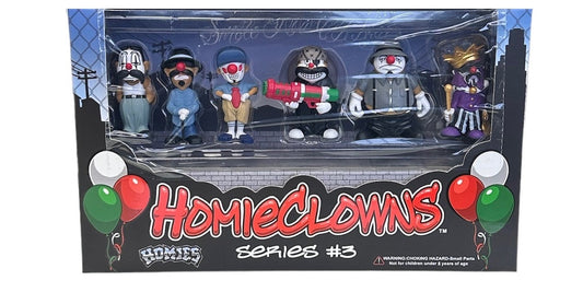 HOMIES™ - CLOWNS Series #3 Figure Box Set