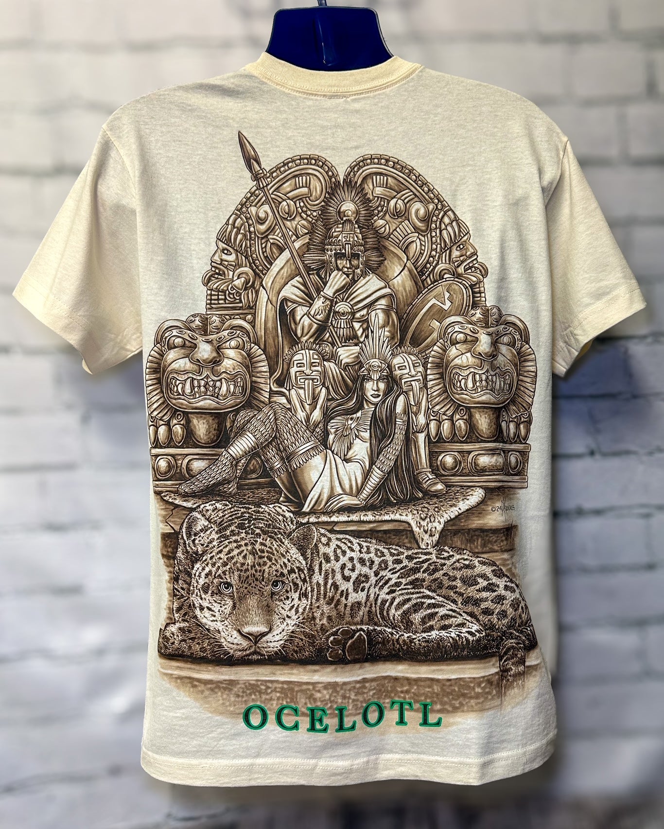 OCELOTL "Guerrero Jaguar" - Camiseta para hombre