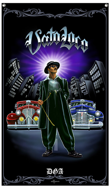 DGA - 3' X 5' - FLAG / BANNER - VATO LOCO