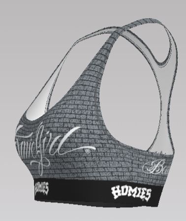 HG™- Women's Sports Bra -HOMIEGIRLS WALL