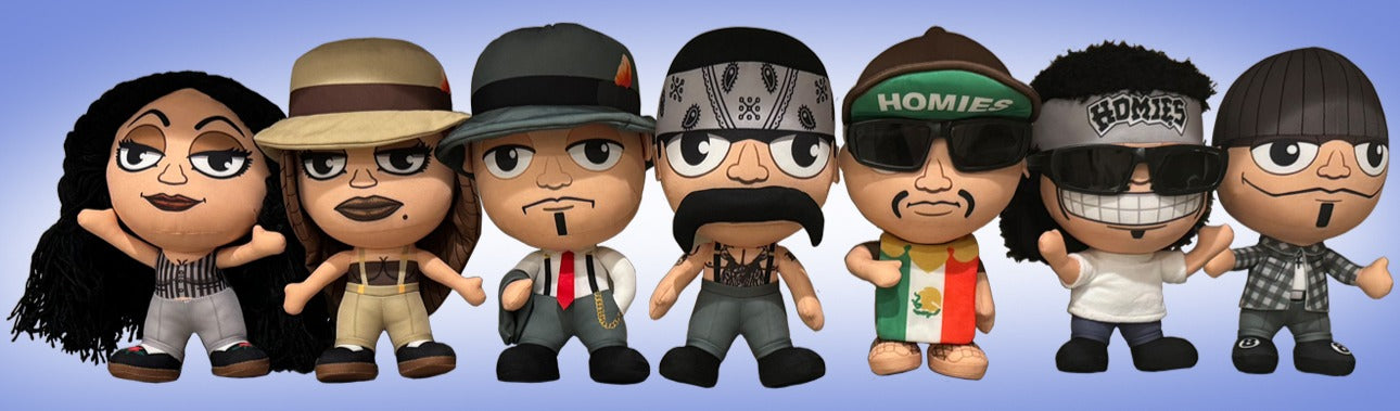HM™ BIGHEADZ 7 pc Plush Collectors Set