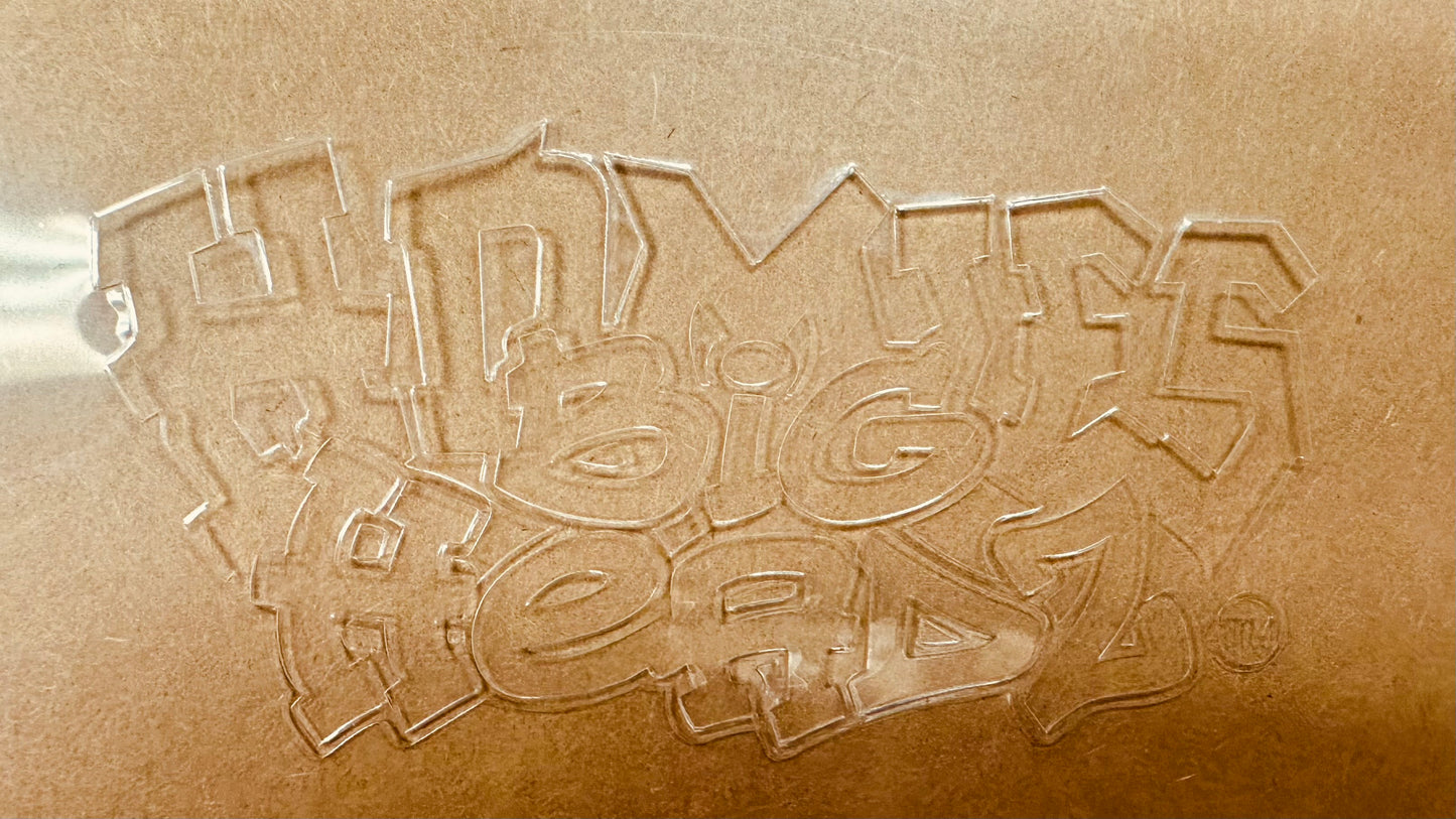 HOMIES™ - Protectores de caja de plástico SINGLE con relieve BIG HEADZ