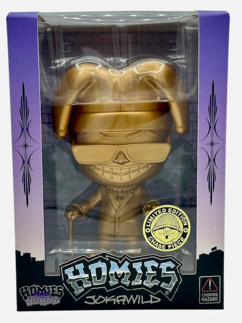 LTD Edition HOMIES™ - Jokawild Gold Chase Figure Ser# 3