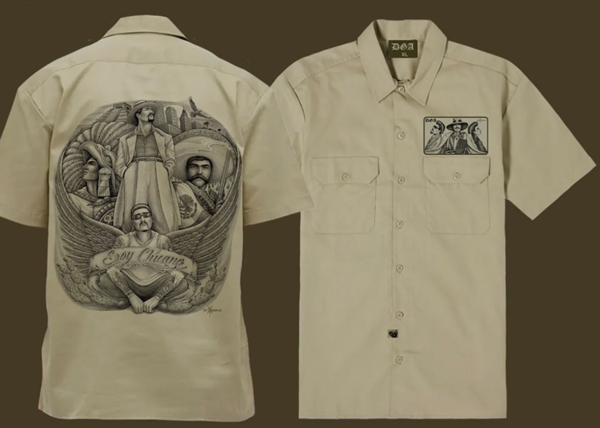 chicano dress shirts Chicano Style Plaid Men's Summer Shirts