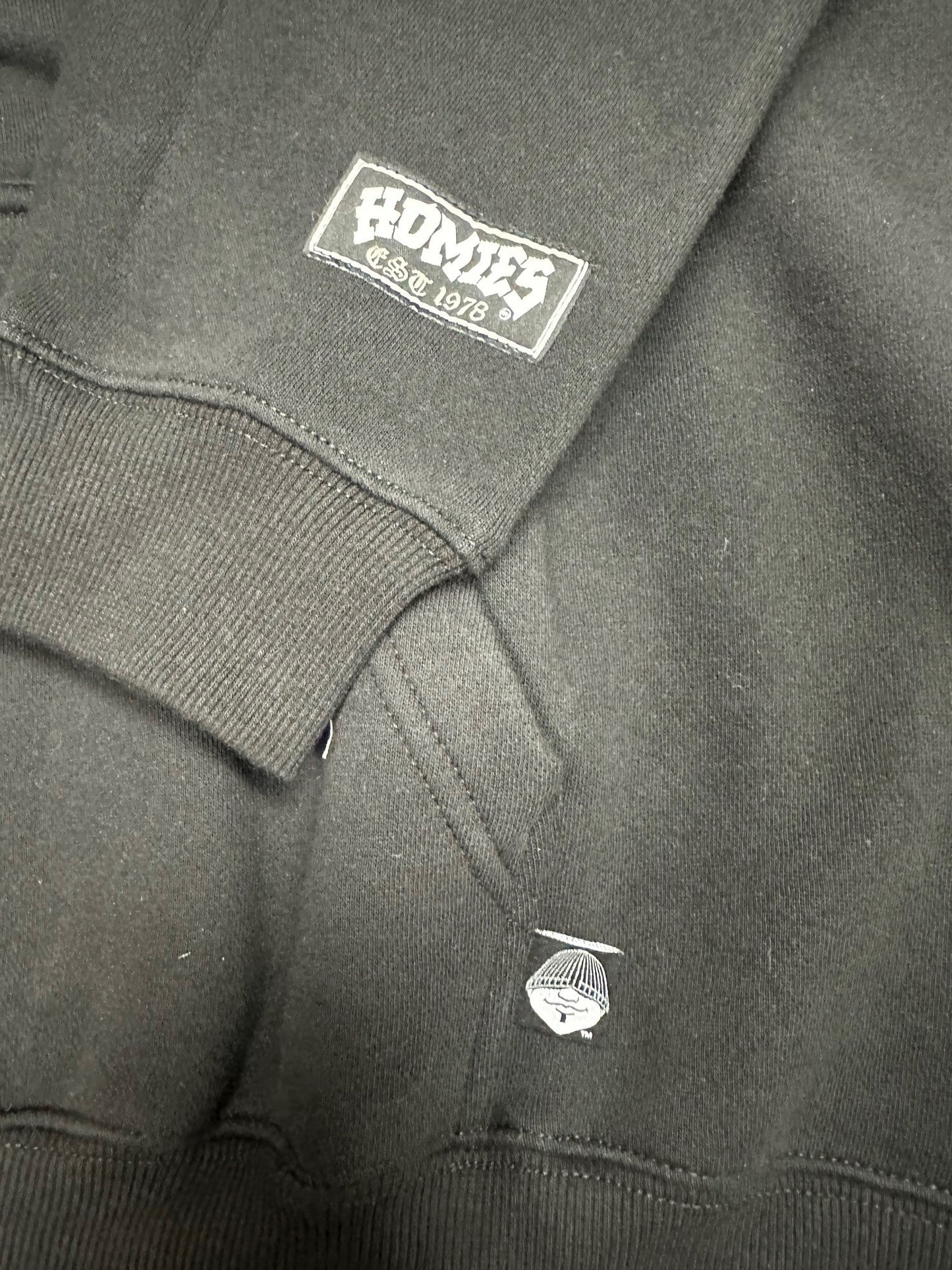 Sudadera con capucha HOMIES™ para hombre: cabeza de ocho bolas