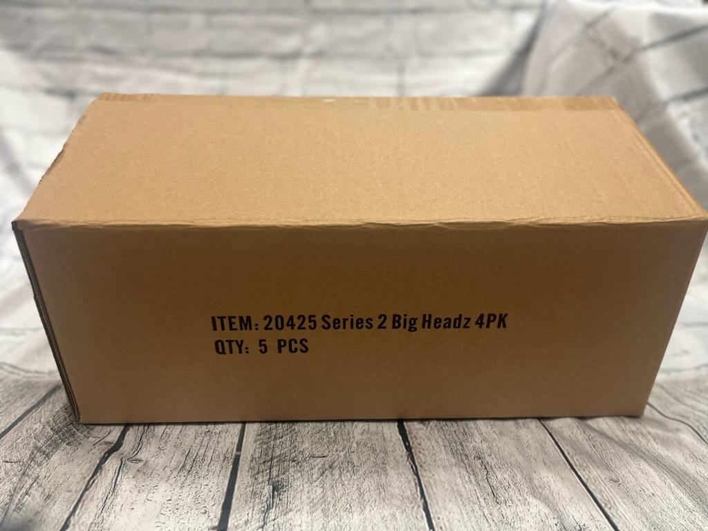 HOMIES™ - BIG HEADZ 4-Pack Figure Set SERIES #2 Inner Case 5-Pcs