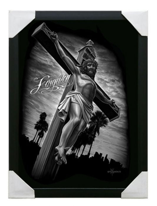 Forgiven - Small Framed Canvas Art - 12" x 16"