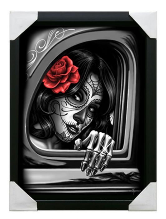 Taken - Lienzo enmarcado pequeño - 12" x 16"