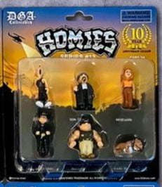 HOMIES SERIES 13 - BLISTER CARDS SET OF 4  (24 Figures Total)