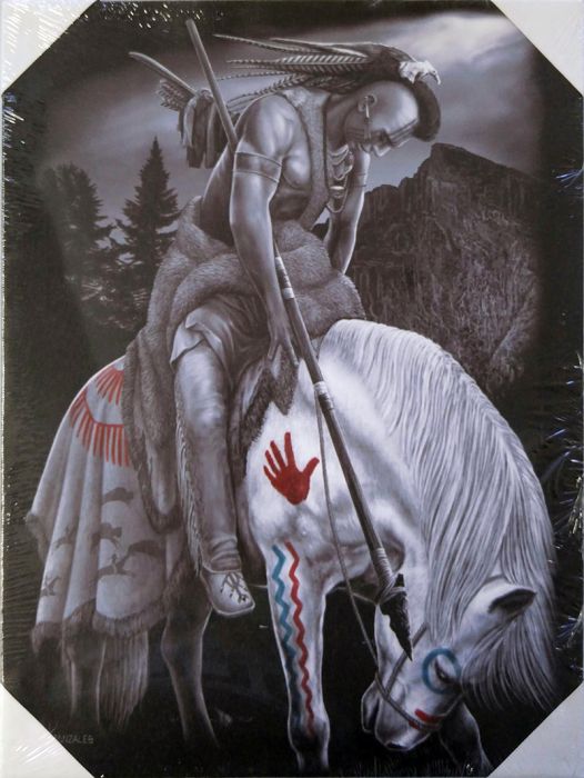 FIN DEL CAMINO - Lienzo pequeño - 12" X 16"