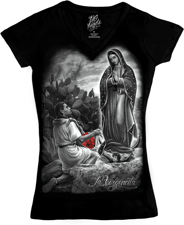 La Virgencita Women's V-Neck