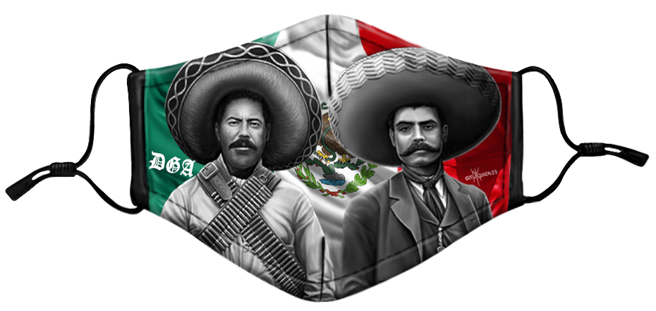 DGA Protective Mask - Zapata / Villa - W/filter- Int Rm