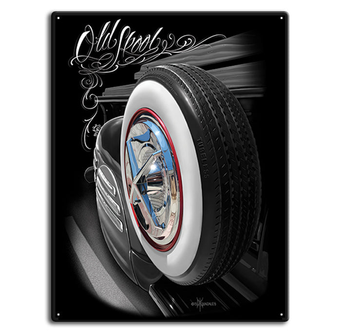 Tin Metal Signs - SLAM Old Skool