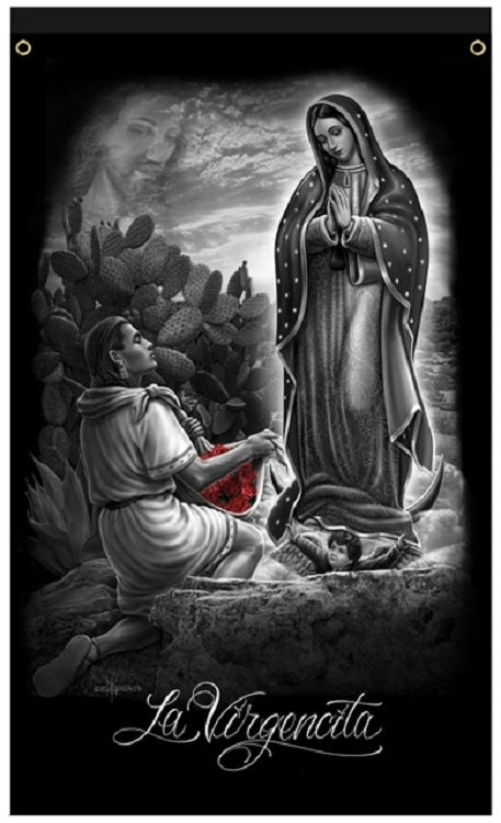 DGA - 3' X 5' - BANDERA / ESTANDARTE - LA VIRGENCITA