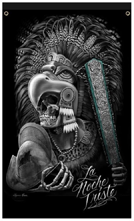 DGA - 3' X 5' - BANDERA / BANNER - NOCHE TRISTE