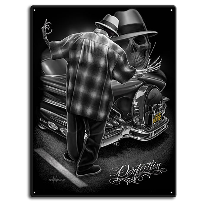 Tin Metal Signs - Perfection