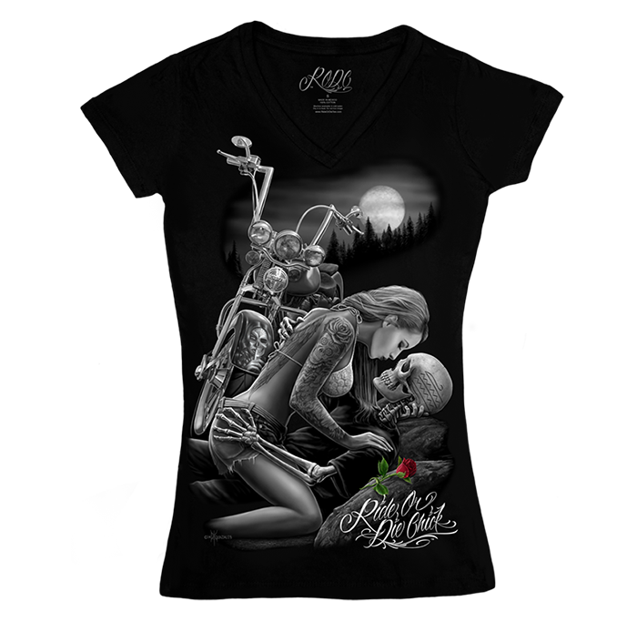 RODC - Camiseta de cuello en V para amantes