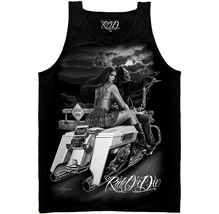 ROD - Camiseta sin mangas para hombre Dead End