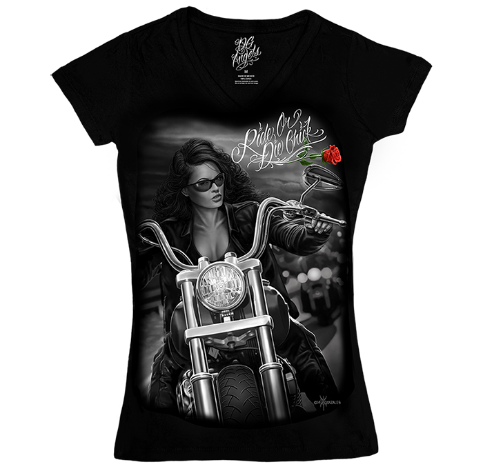 Retired- RODC LadyRider Women's V-Neck