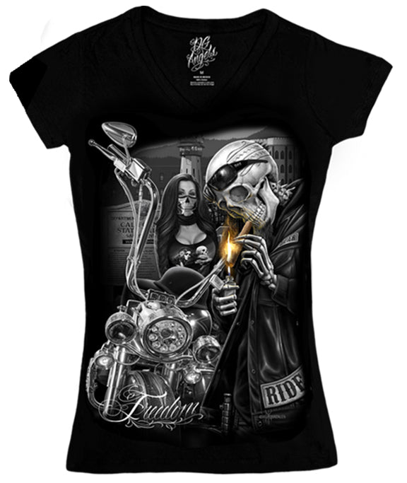 RODC - Camiseta de cuello en V Freedom