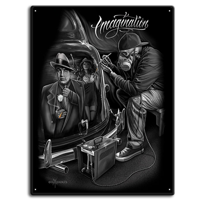 Tin Metal Signs - Imagination