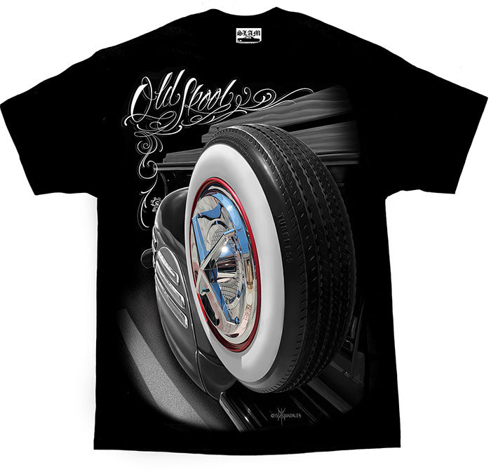 Retired- SLAM - Old Skool (Wheel) Men's Tee