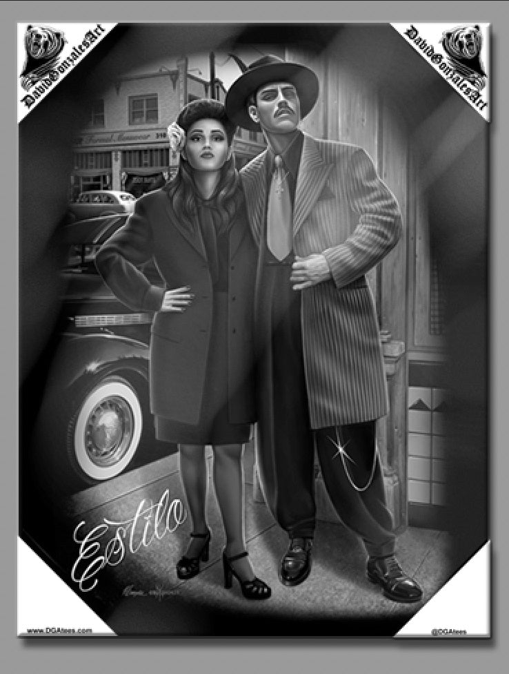 ESTILO - Lienzo pequeño - 12" X 16"