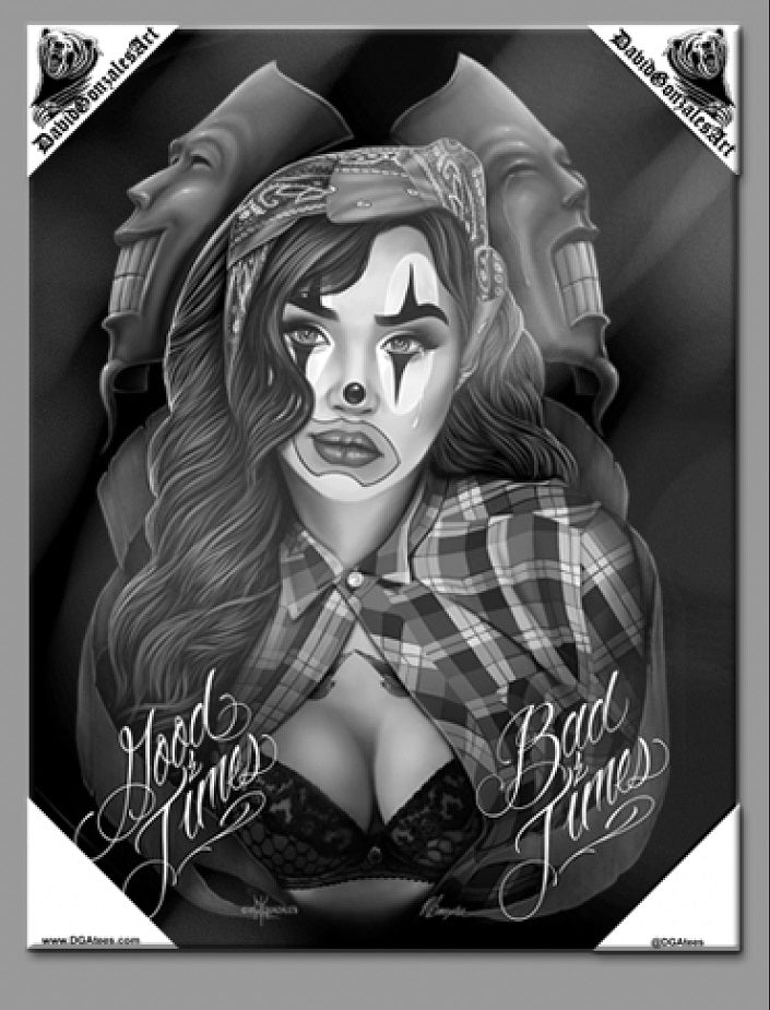 BUENOS TIEMPOS - Lienzo pequeño - 12" X 16"