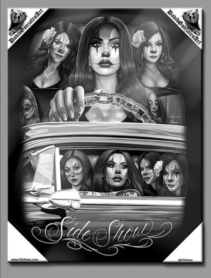 ESPECTÁCULO SECUNDARIO - Lienzo pequeño - 12" X 16"