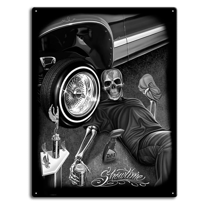 Tin Metal Signs - Showtime