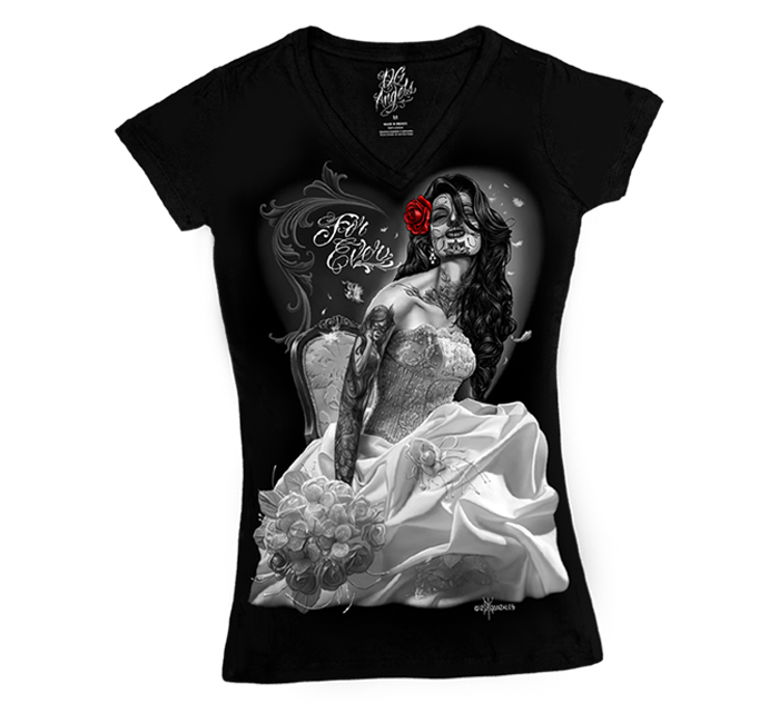 Retirado - Camiseta de cuello en V para mujer Forever