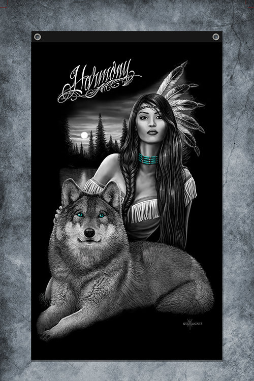 DGA - 3' X 5' - BANDERA / BANDERÍN - HARMONY