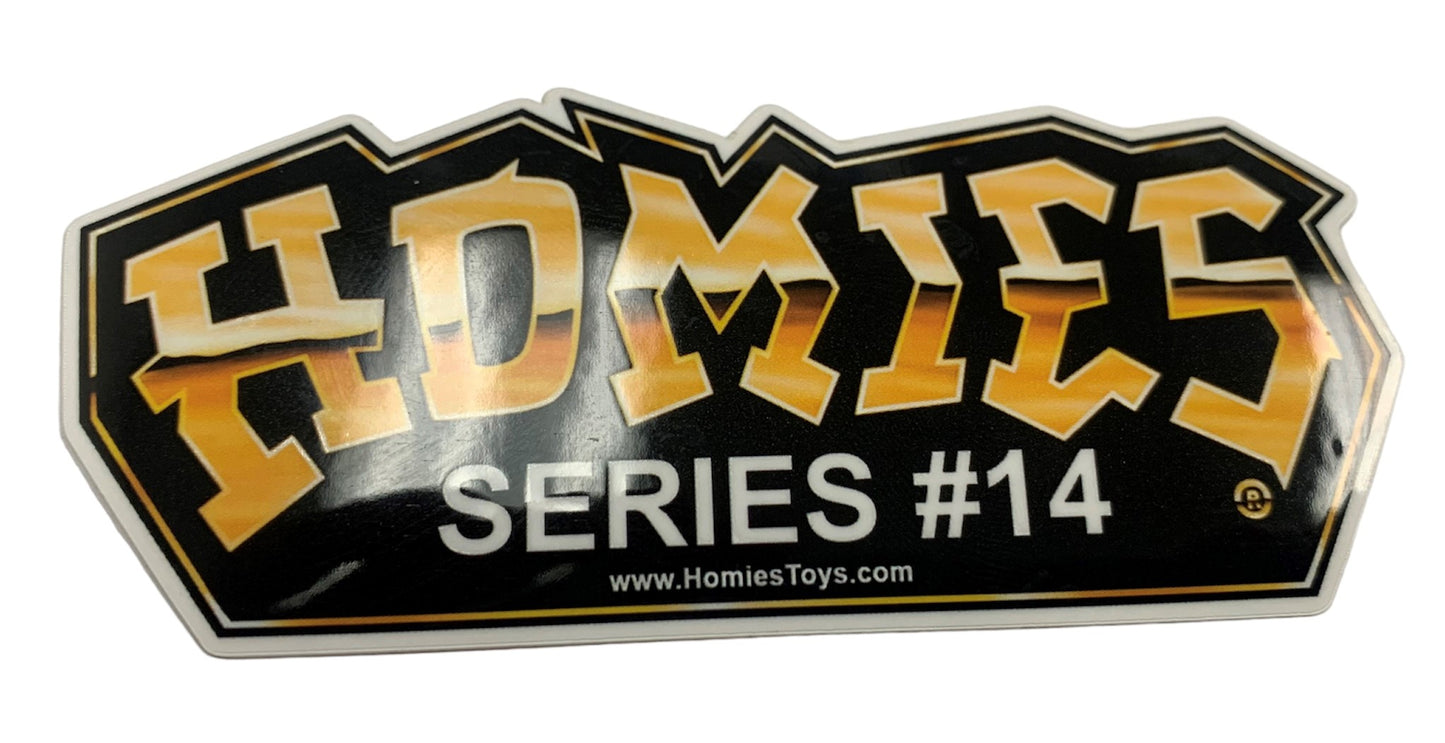 HOMIES SERIES 14 - POLYBAG Complete Set