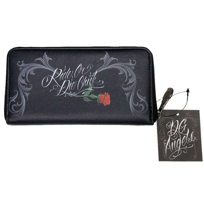 RODC - My Old Lady - WOMENS ZIPPERED WALLET