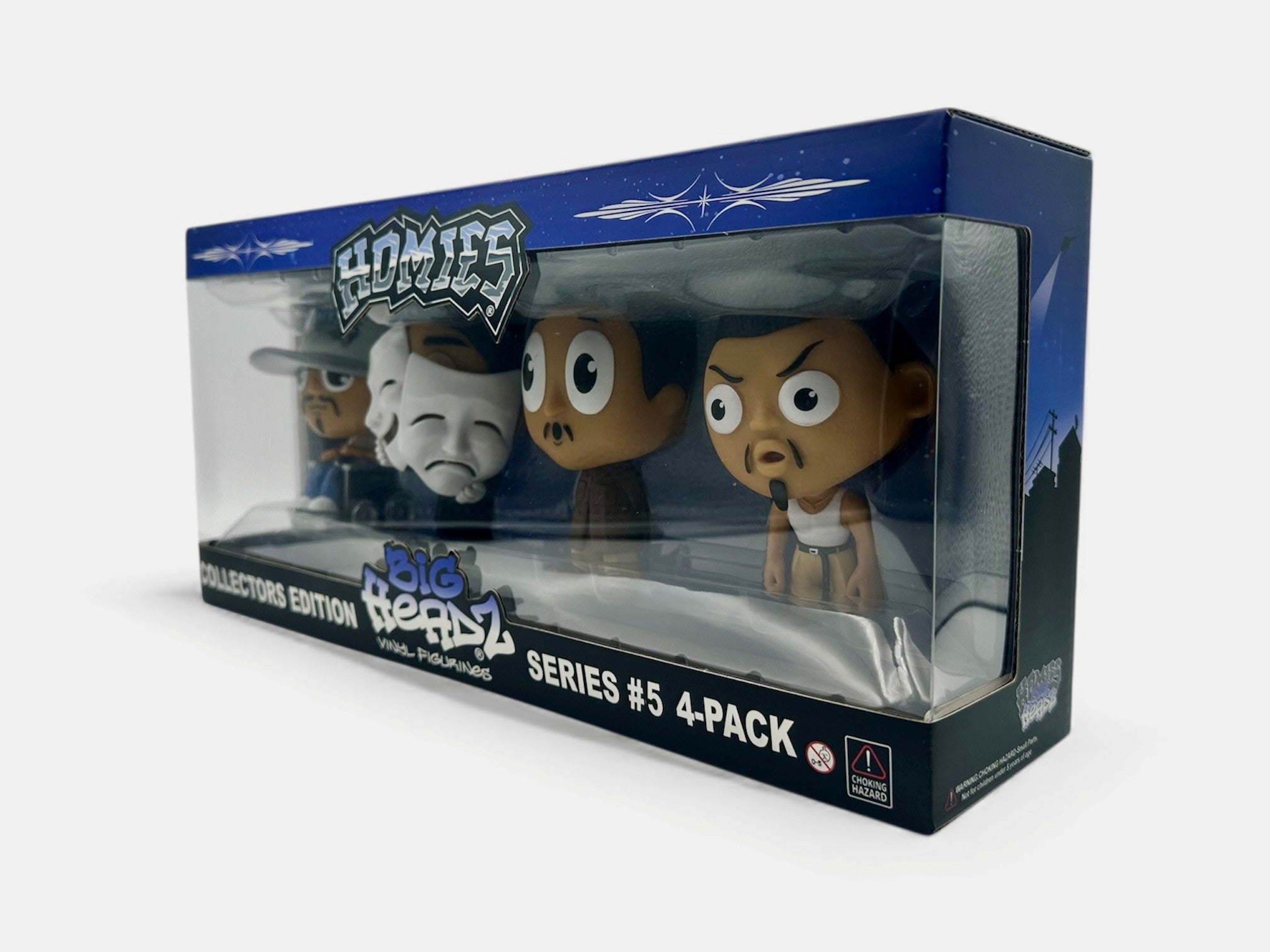 HOMIES™ - BIG HEADZ 4-Pack Figure Set - Series #5 – DGA Tees