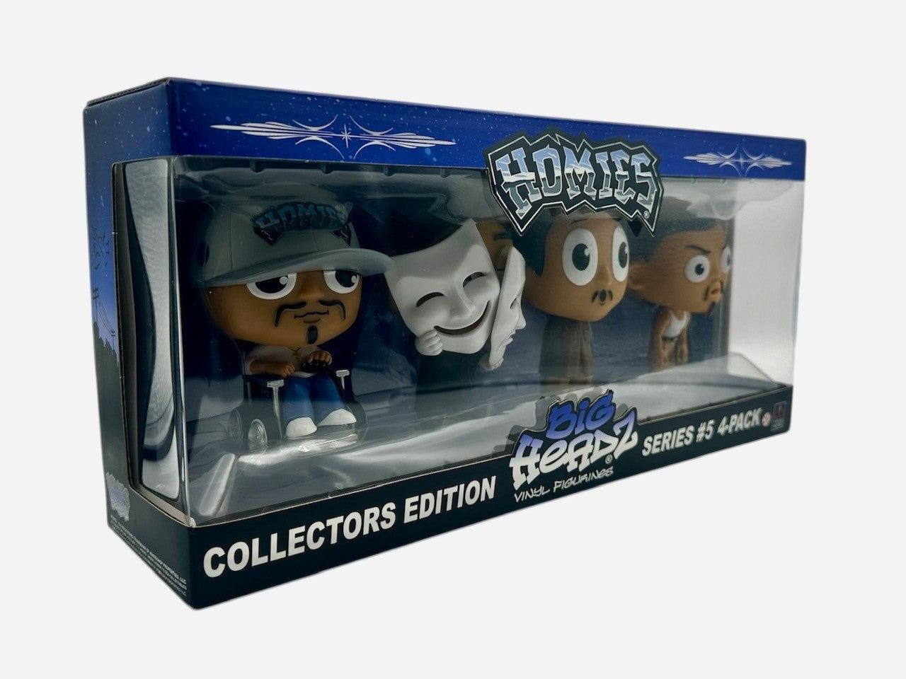 HOMIES™ - BIG HEADZ 4-Pack Figure Set - Series #5 – DGA Tees