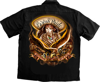 AZT™ Work Shirt - Brown Pride