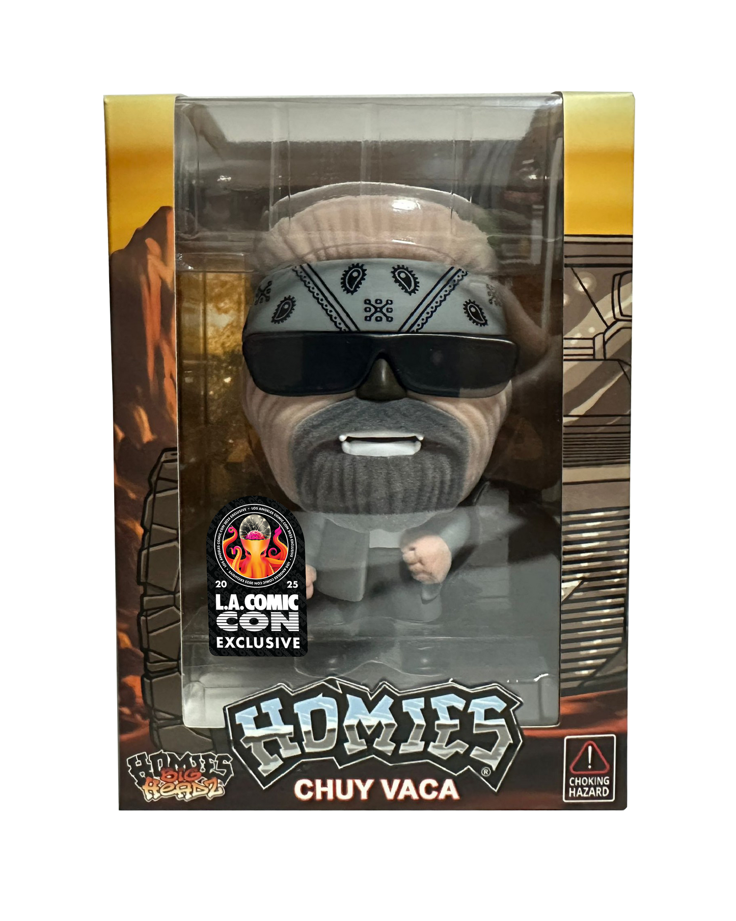 HOMIES™ - HOMIE Chuy Vaca BIG HEADZ LA COMIC CON 2025  Excl. Fig. Set