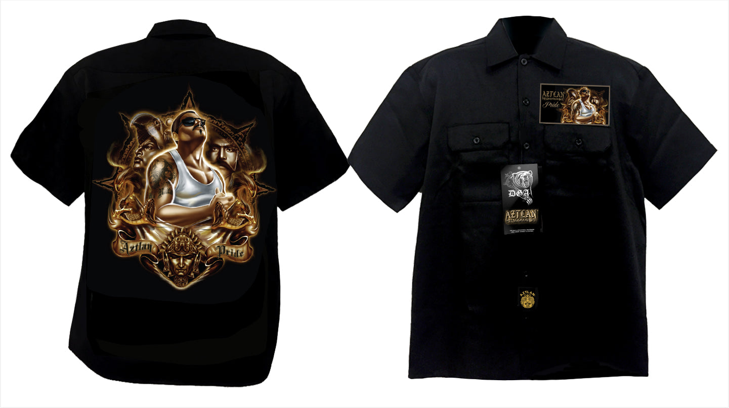 AZT™ Work Shirt - AZTLAN PRIDE