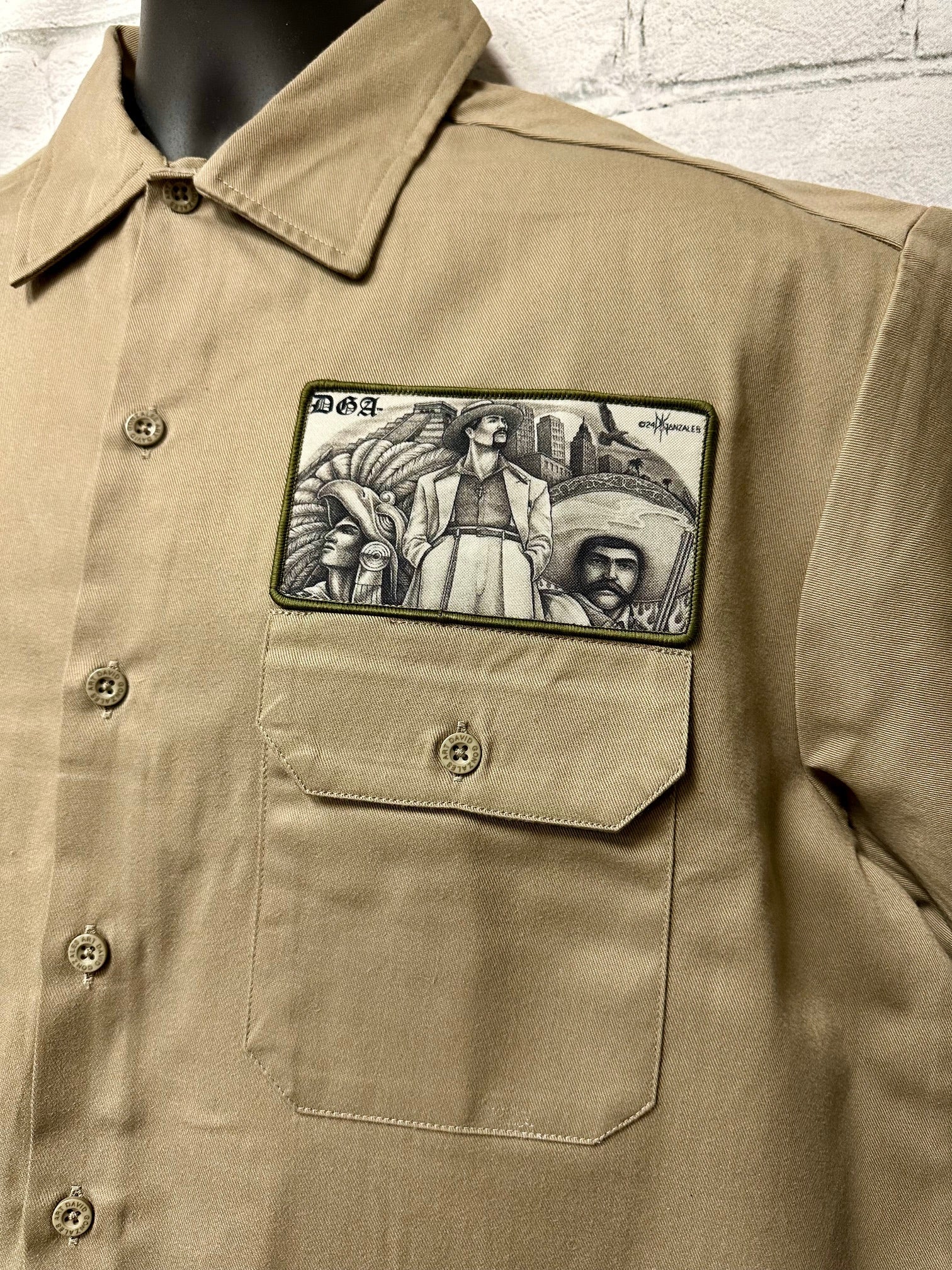chicano dress shirts DGA Button Up