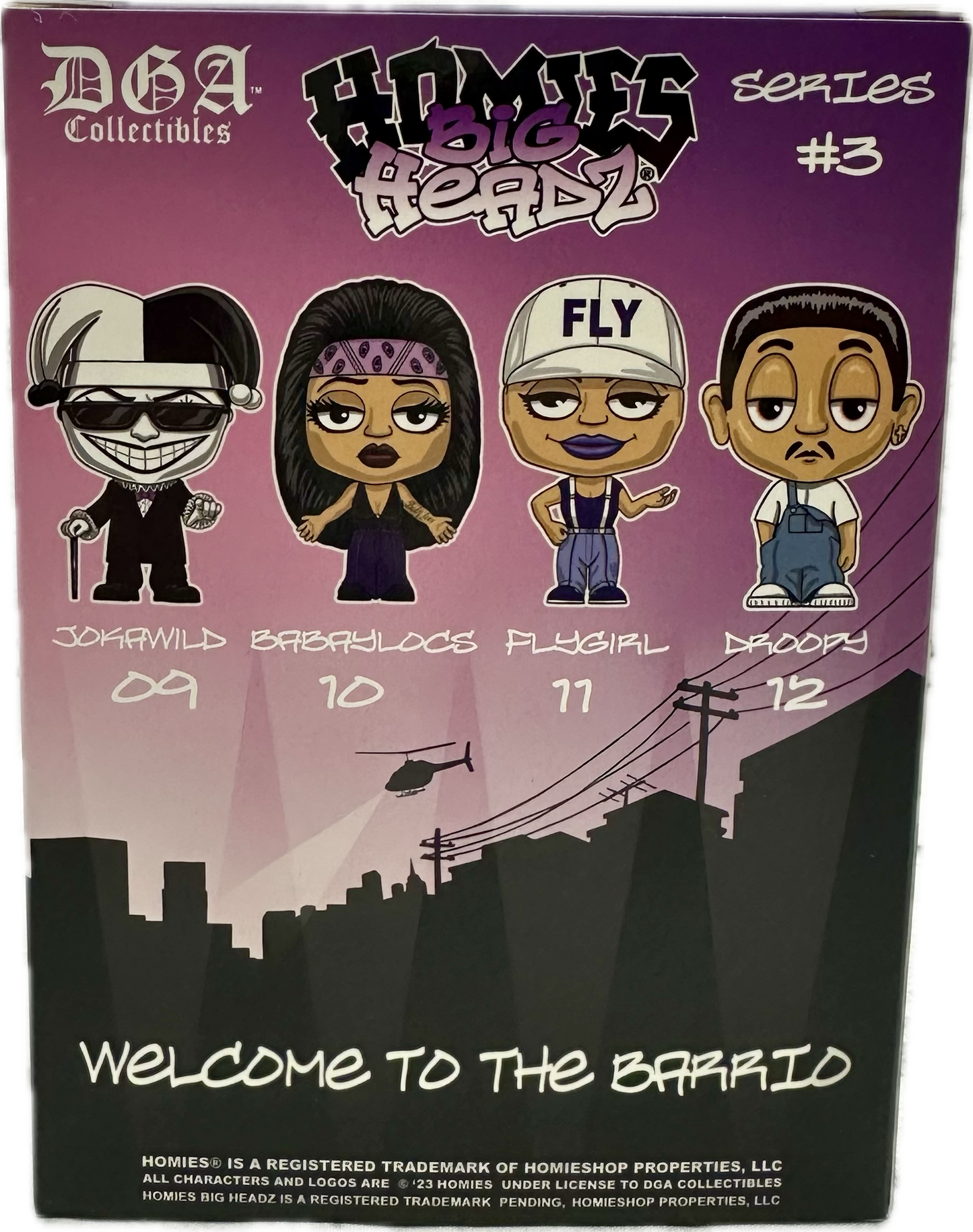 Figura metálica Chase de Babylocs BIG HEADZ de HOMIES™ de edición limitada